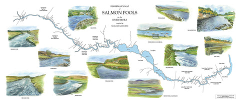 Map of River Brora