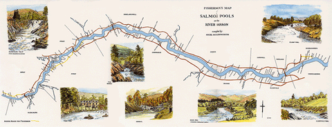 Map of River Carron