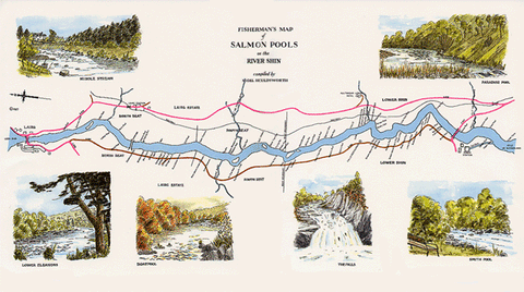 Map of River Shin